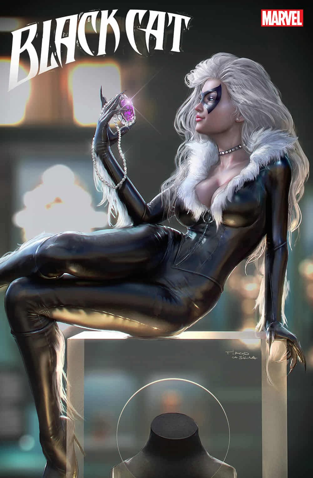 Marvel: Black Cat #1 Tiago Da Silva Exclusive (In Store date) 8/20/2025