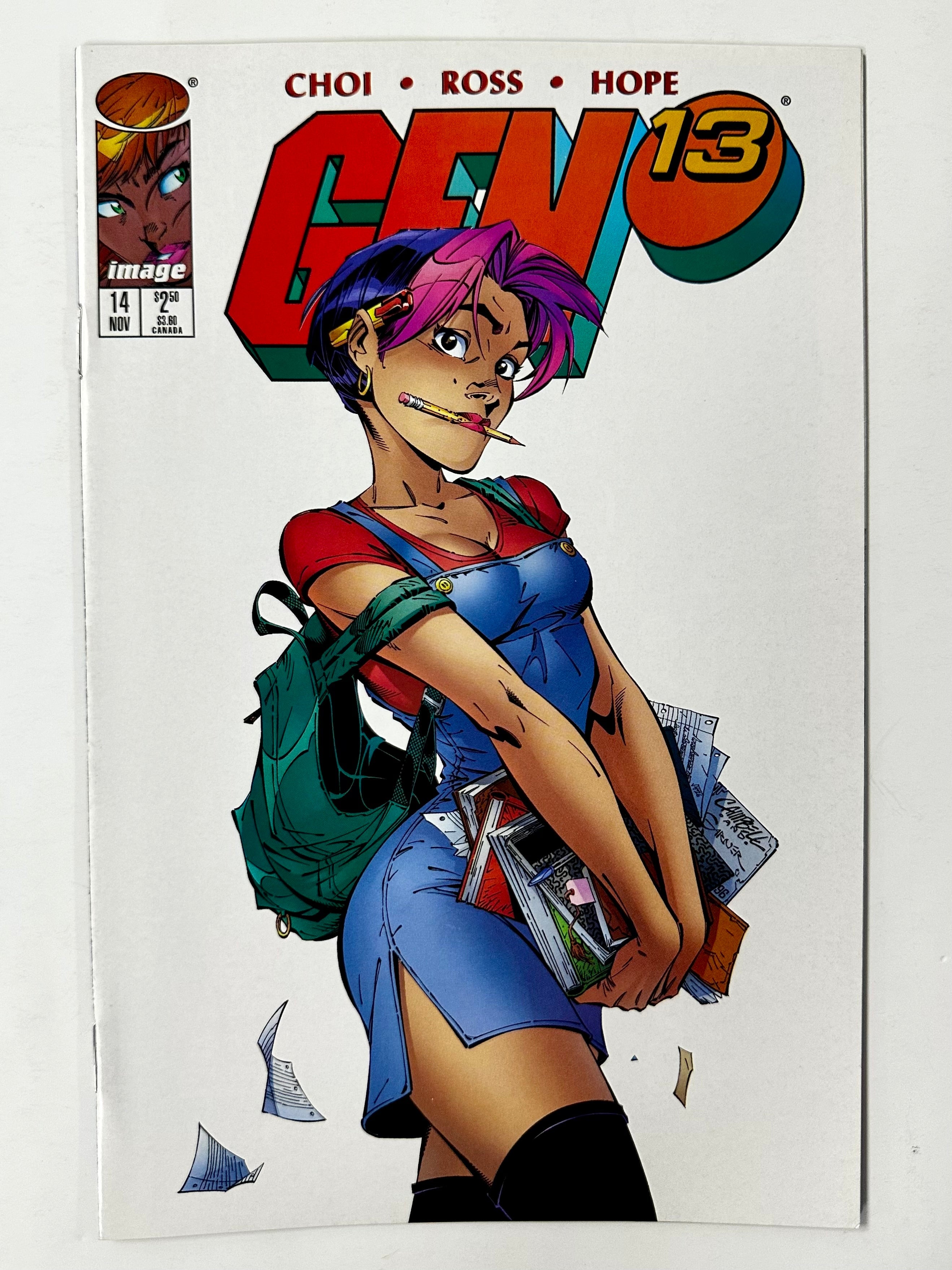 Gen 13 #14 (1995) J Scott Campbell Cover Image Comics