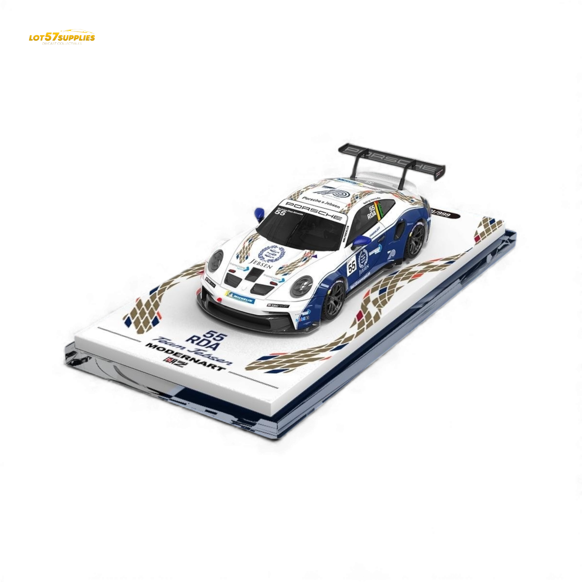 (Pre-Order) ModernArt & WRT Porsche 911 GT3 Carrera Cup 55# - Ordinary 1:64