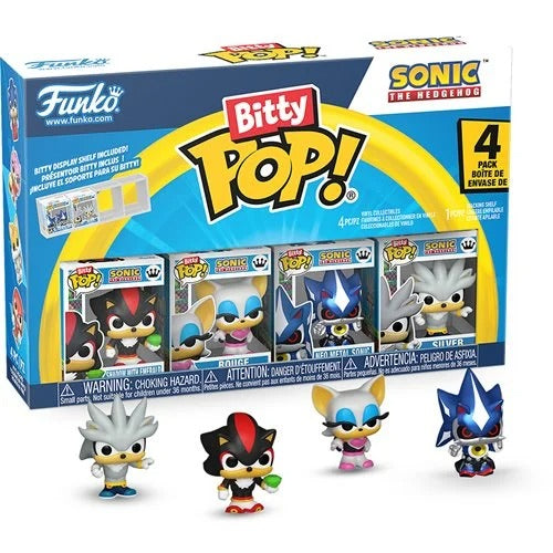 Funko Bitty Pop! Sonic the Hedgehog Mini-Figure 4-Pack - Select Figure(s)
