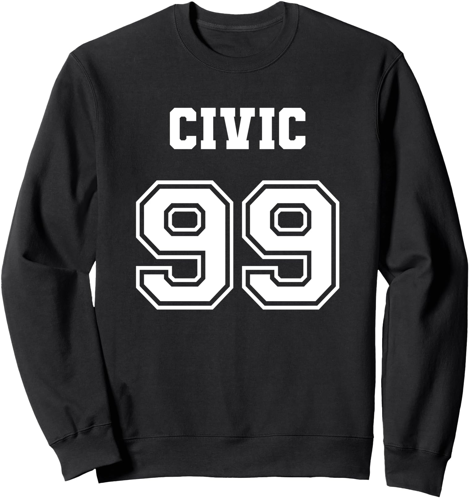 Jersey Style Civic 99 1999 Import JDM Drift Japanese Sweatshirt