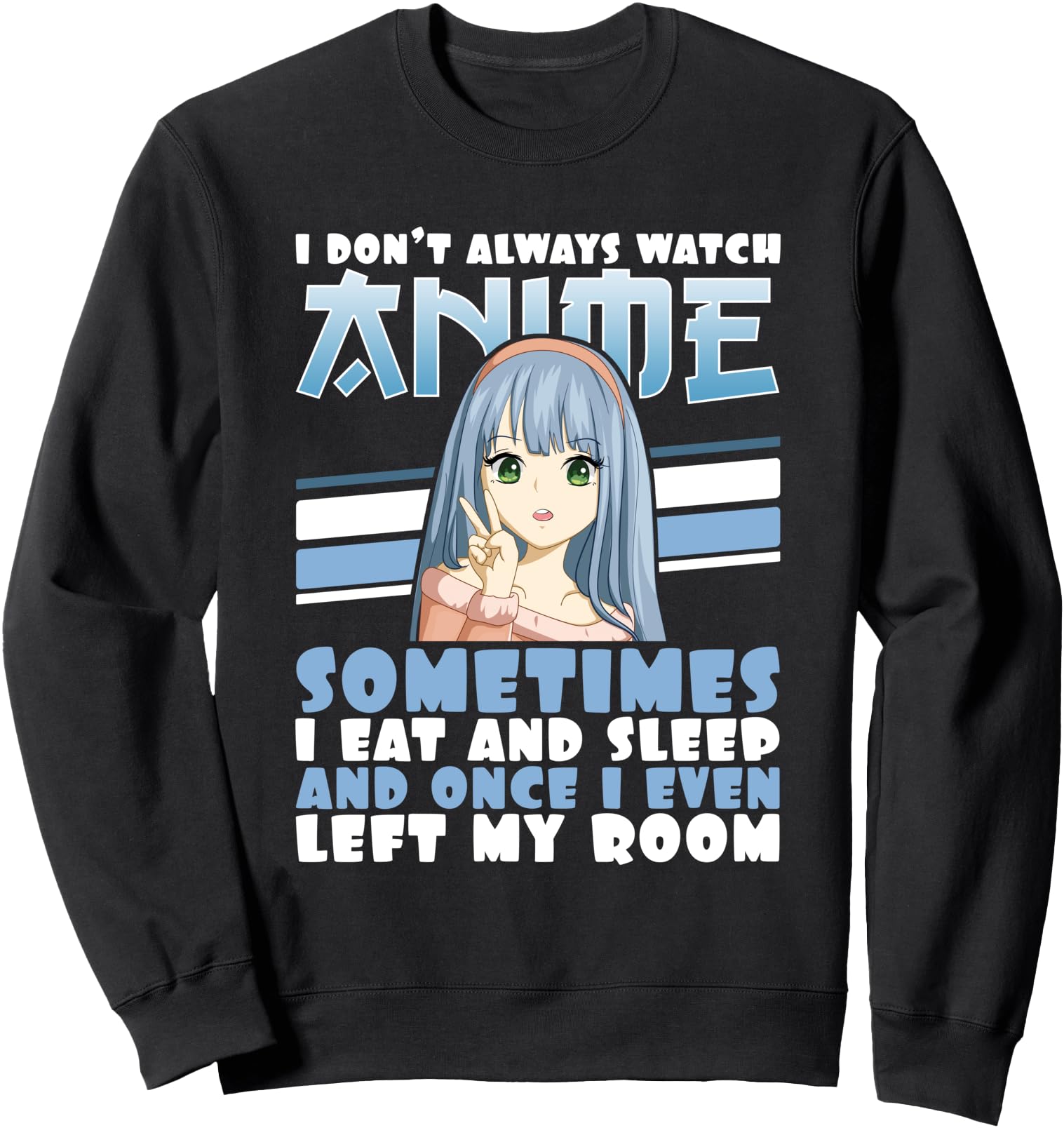 Anime Girl Japanese Anime Merch Manga Sweatshirt