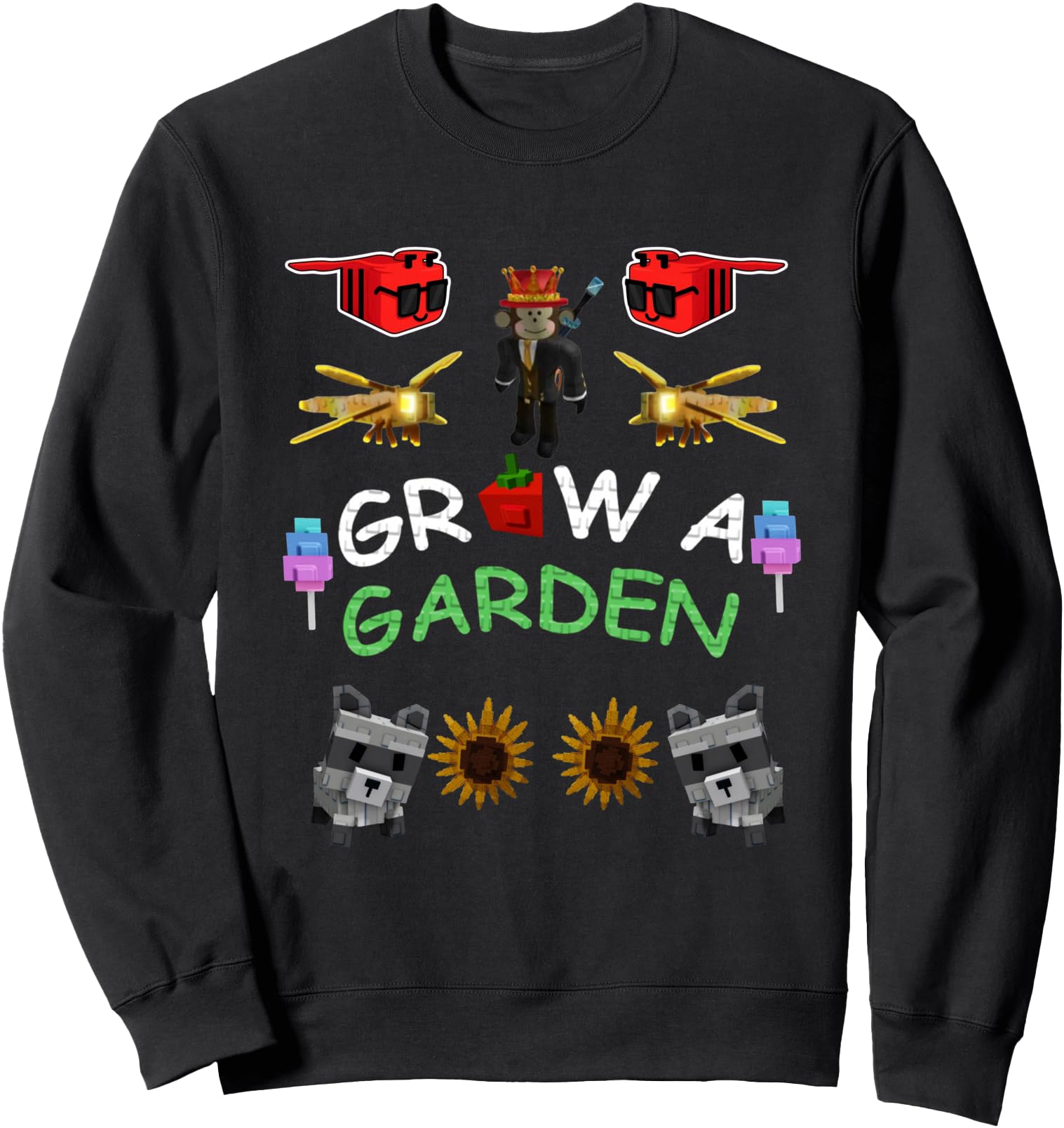Grow a Garden Gamer Fan Merch Sweatshirt