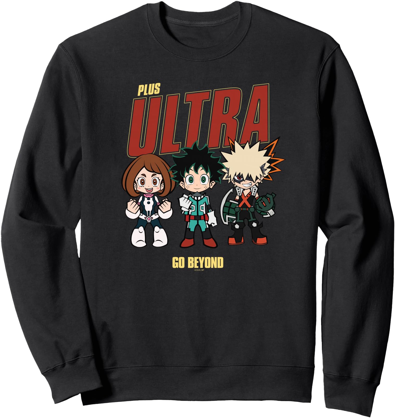 My Hero Academia Go Beyond Chibi Character Collage Anime Sweatshirt