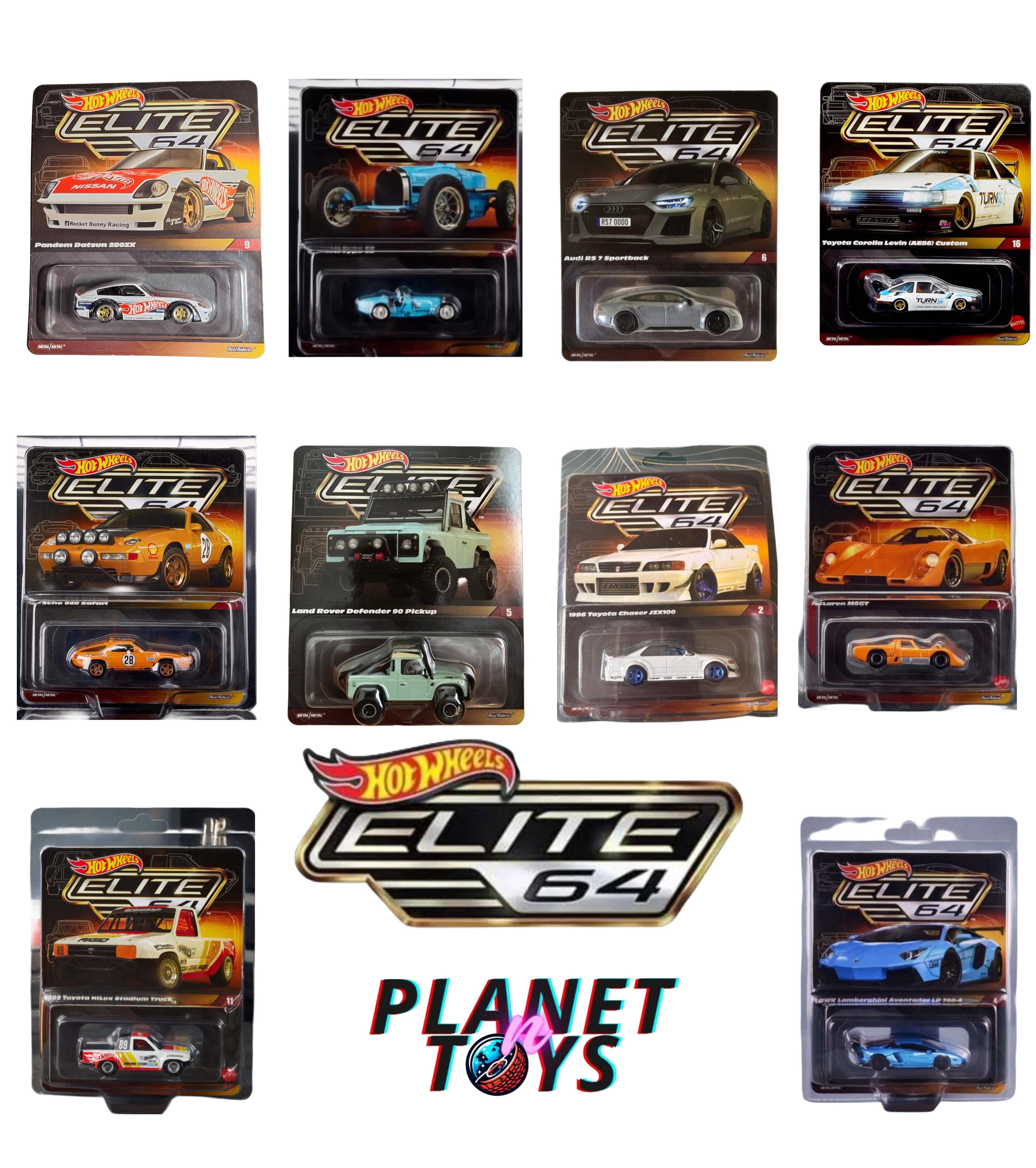 Hot Wheels Elite64 Assorted 1:64 Diecast
