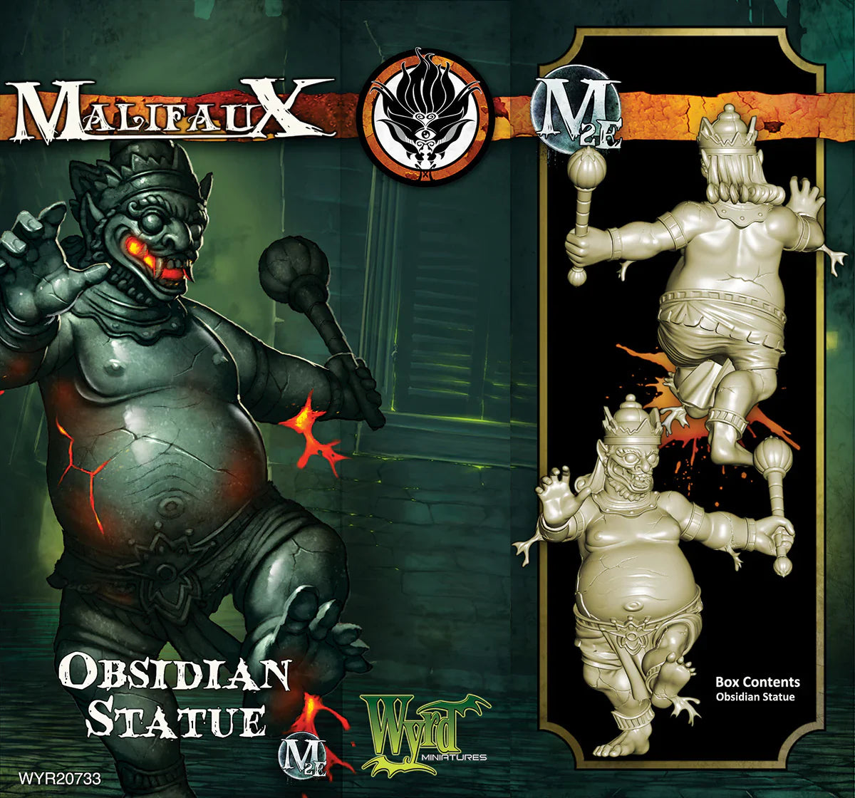 Malifaux Second Edition: Obsidian Statue