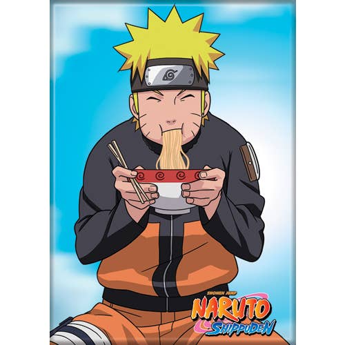 Naruto: Eating Ramen Magnet