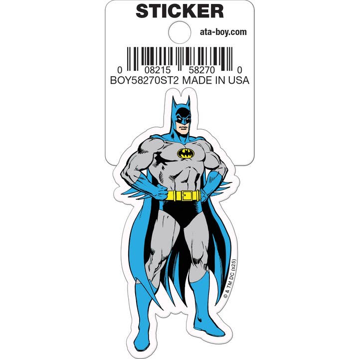 DC Comics: Batman Classic Die Cut Vinyl Sticker - 3"