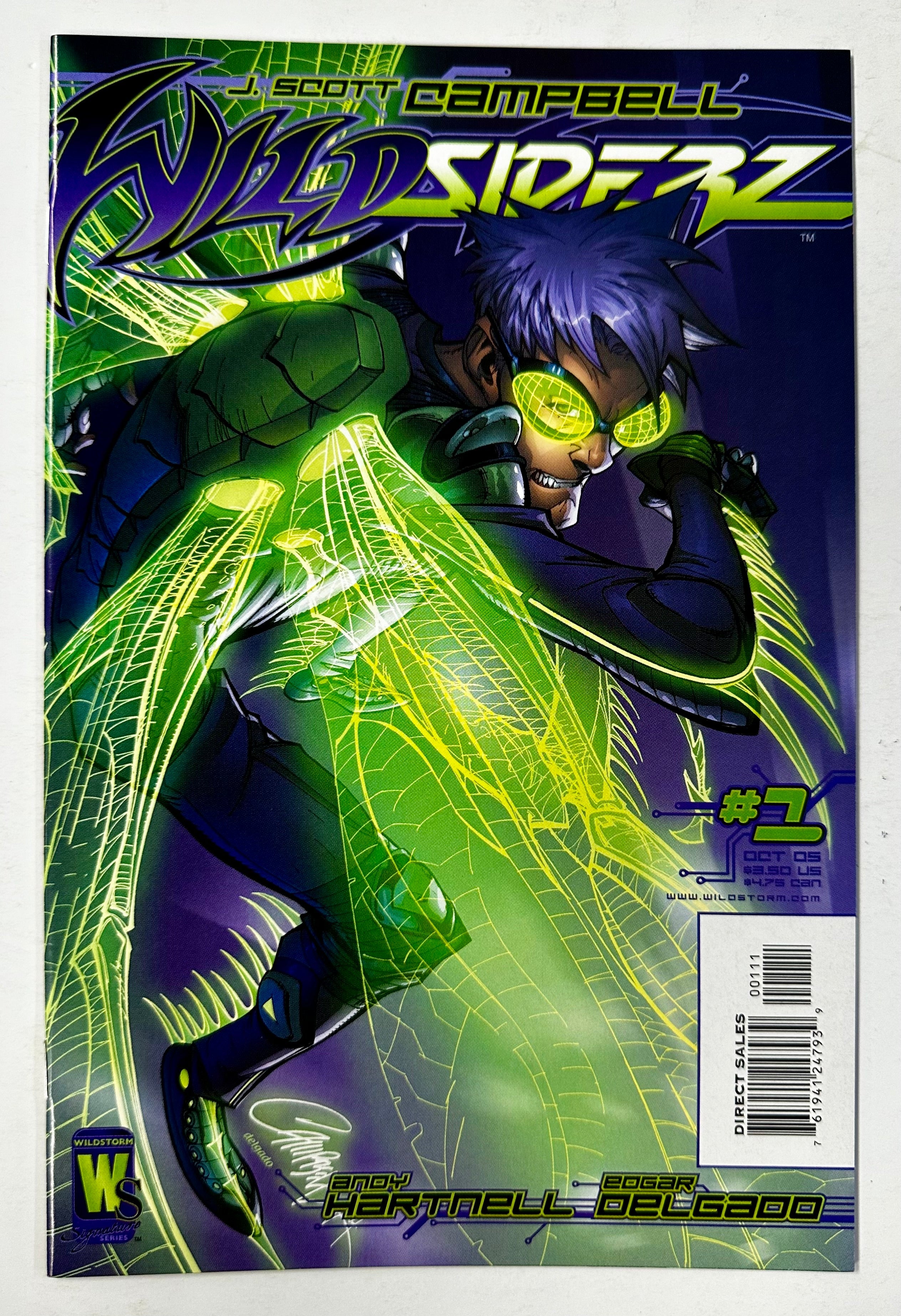 Wildsiderz #1 Cover B J Scott Campbell Wildstorm Comics 2005