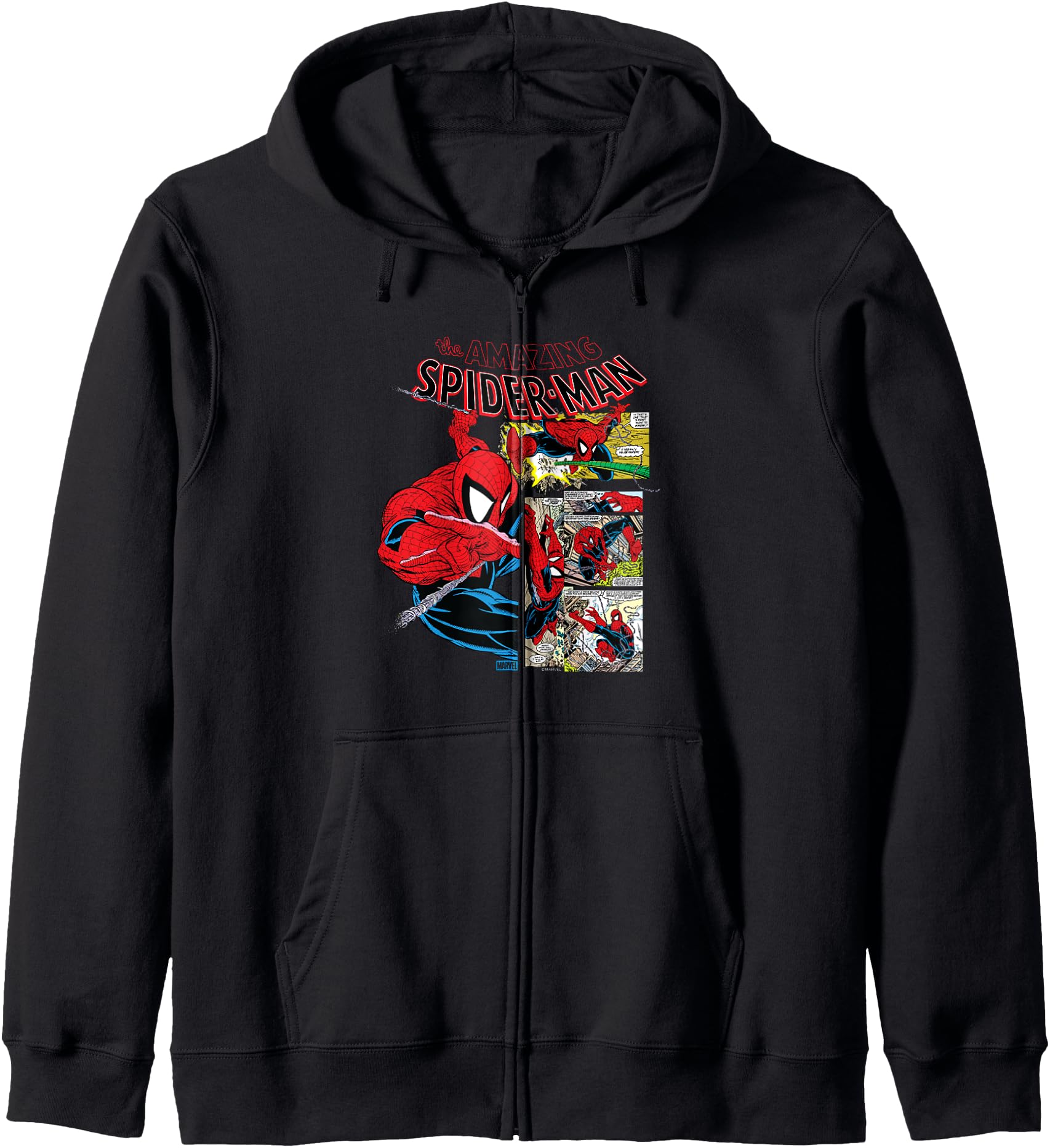 Marvel - The Amazing Spider-Man Comic Style Zip Hoodie