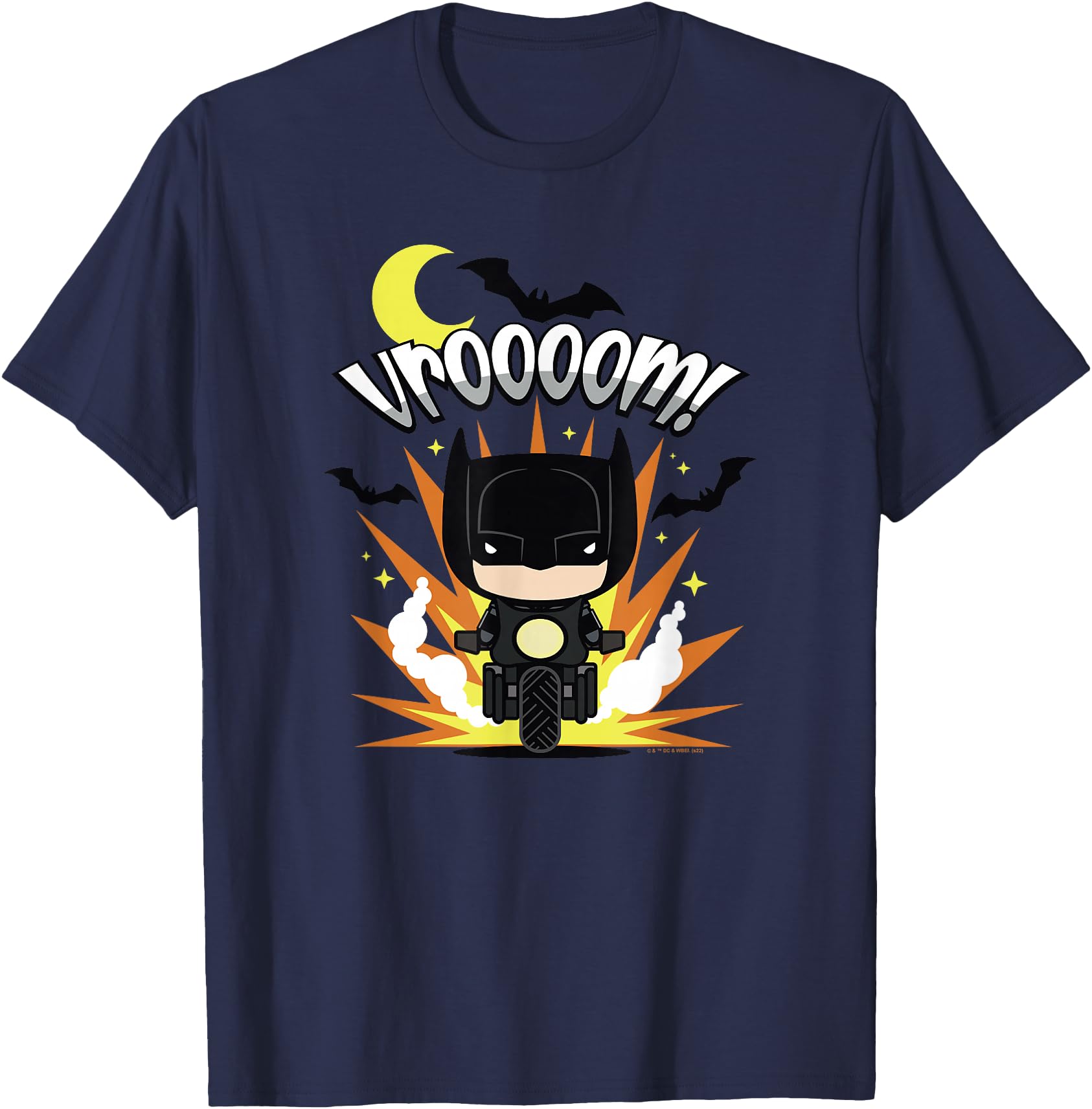 The Batman Vroooom Batman Motorcycle Chibi Character
