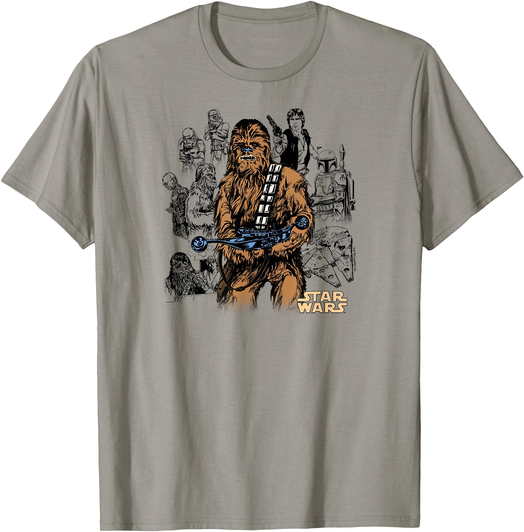 Star Wars - Chewbacca Warrior Pose