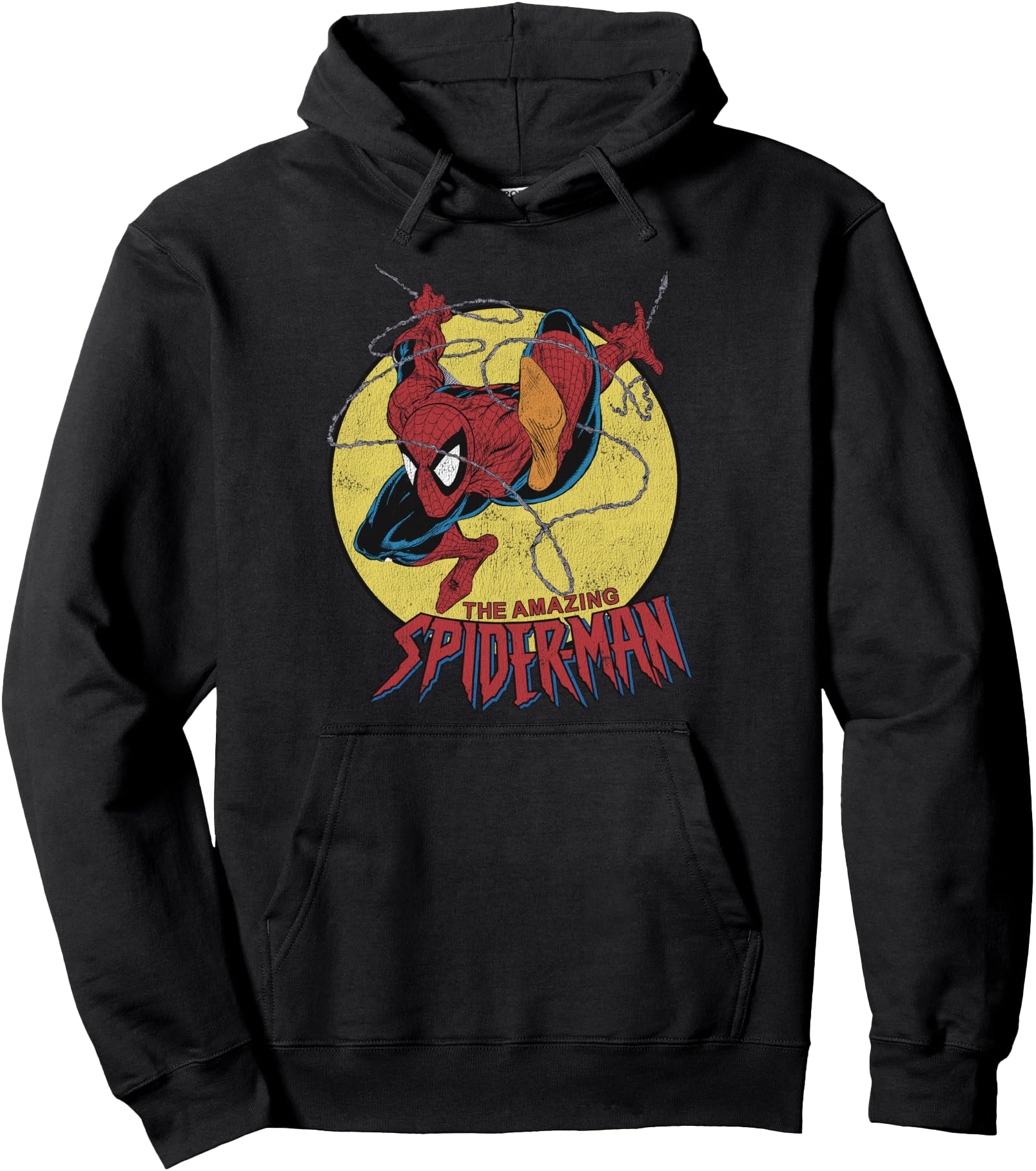 Marvel The Amazing Spider-Man Vintage Jump Logo Pullover Hoodie