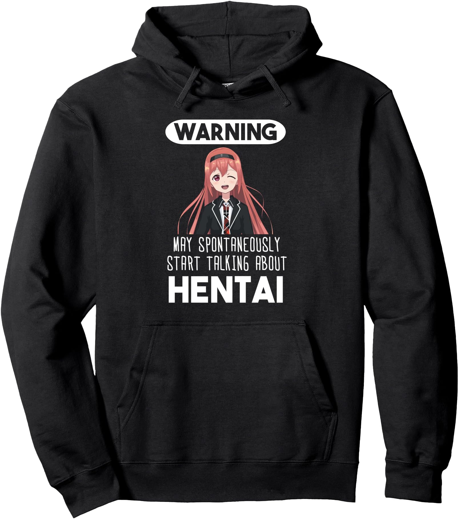 Hentai Meme Anime Merchandise Pullover Hoodie