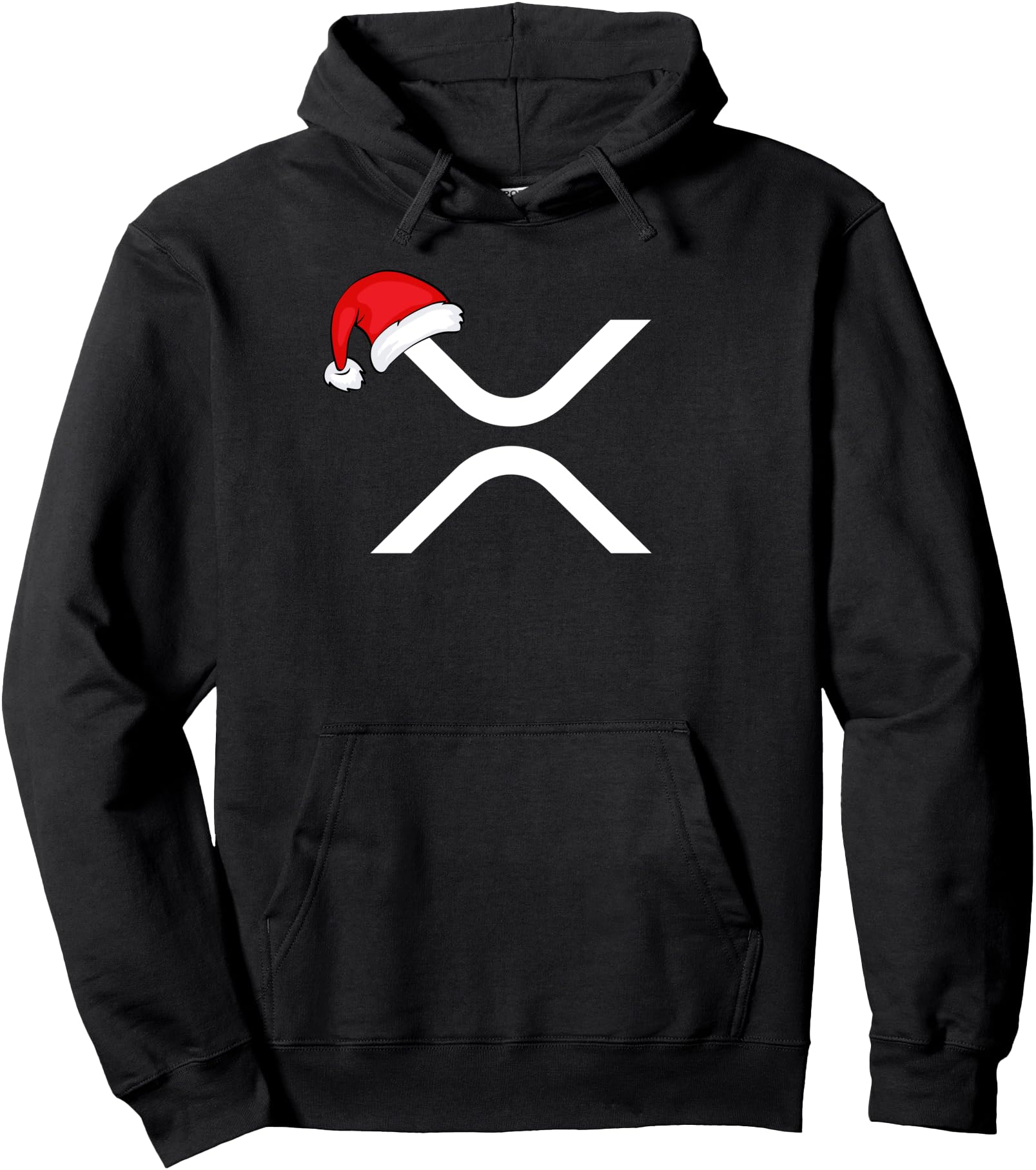 XRP Crypto Merchandise Christmas Pullover Hoodie