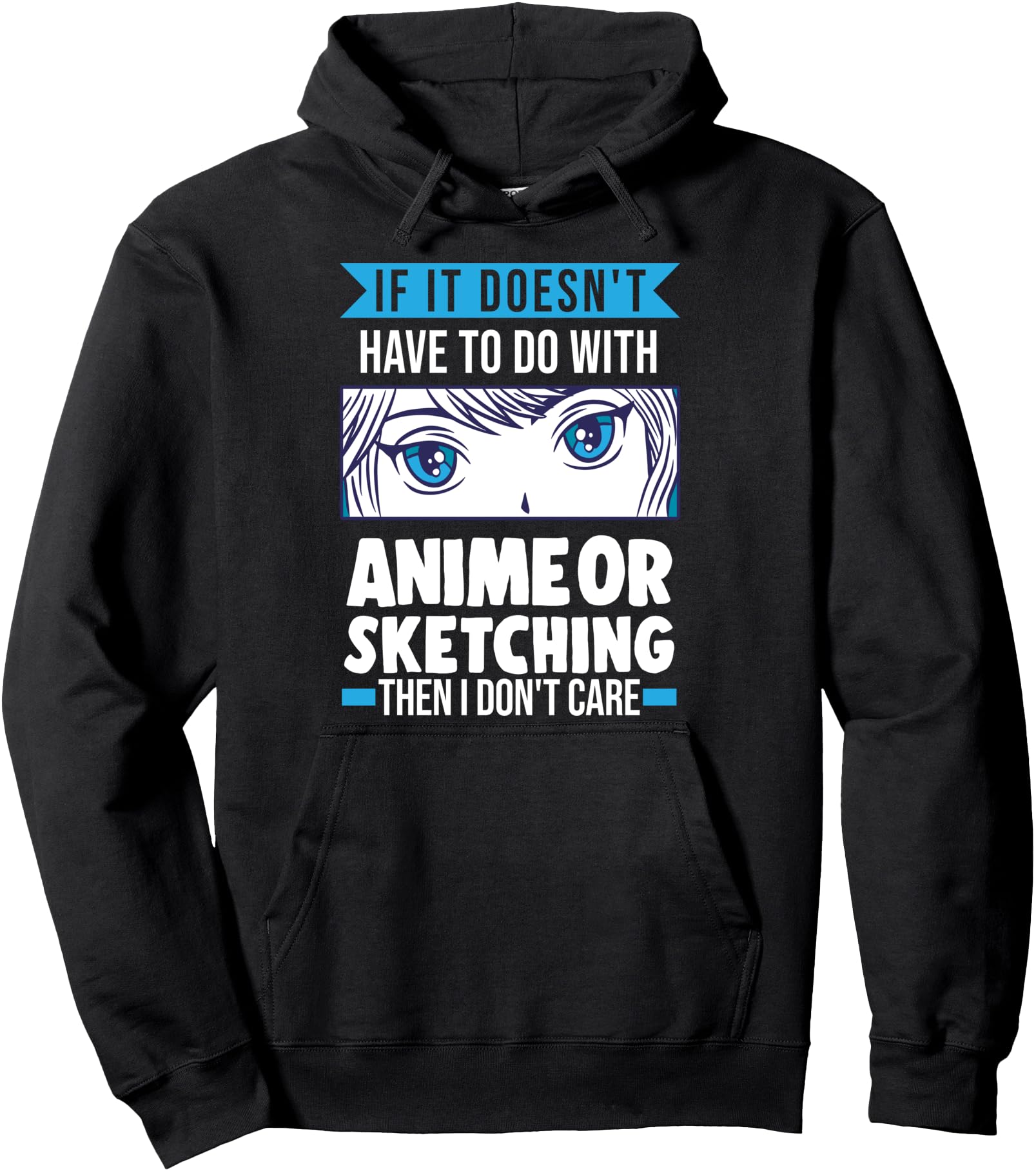 If it do with anime or sketching Anime Merch Pullover Hoodie