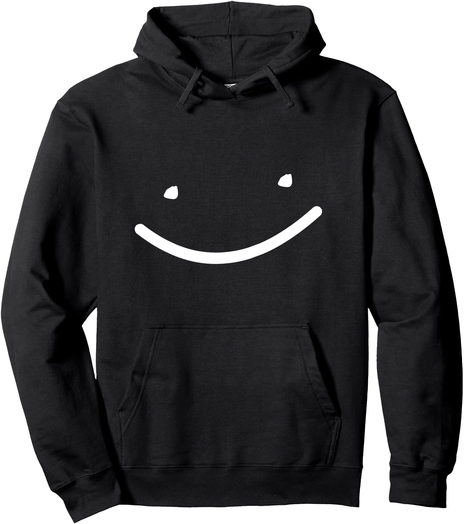 Funny Cute Black Smile Men Women Girls Boys Merch Pullover Hoodie