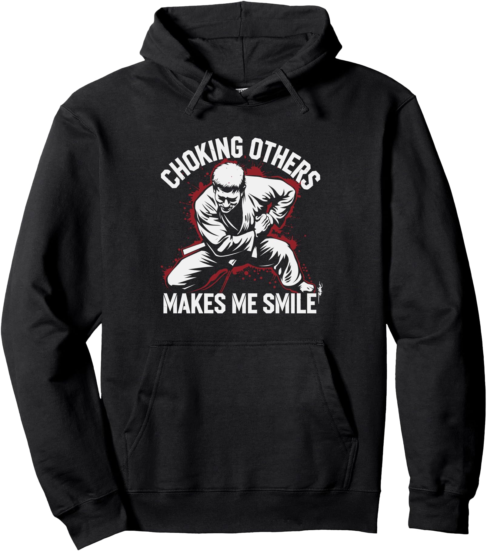 Tap Out Quote for BJJ Grapplers MMA Pullover Hoodie