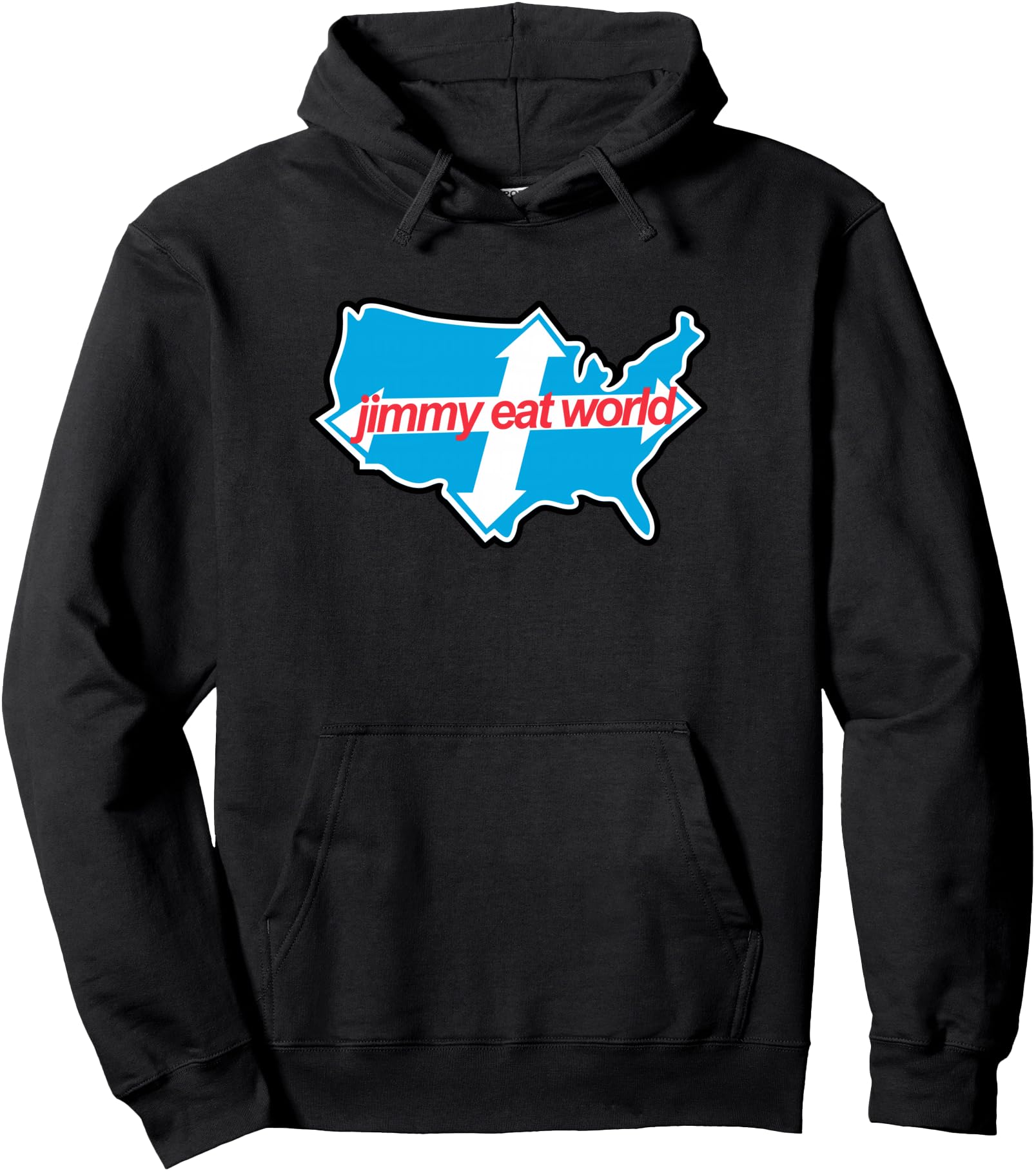 Jimmy Eat World - Across America - Official Merchandise Pullover Hoodie
