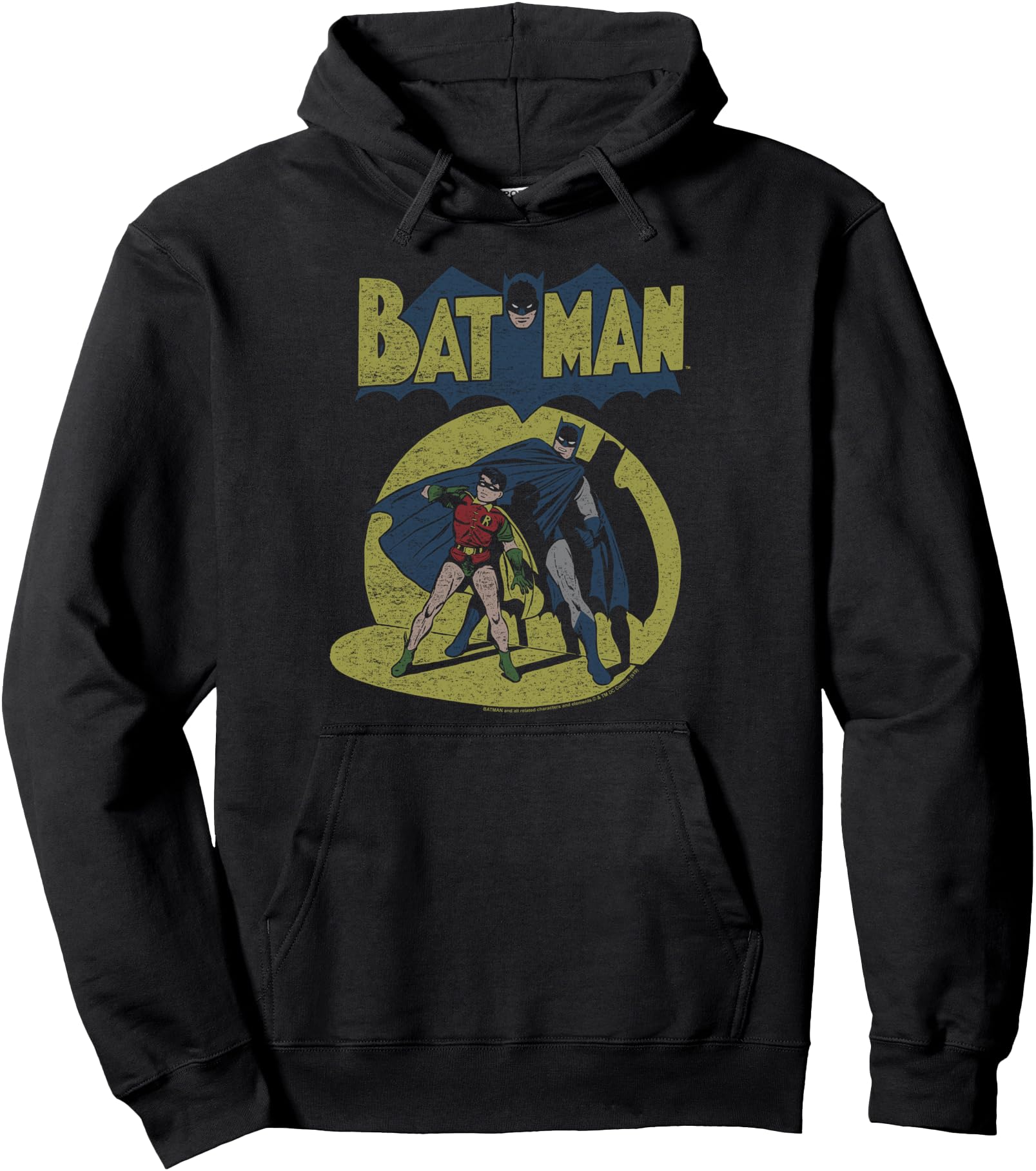 DC Comics Batman Vintage Spotlight Pullover Hoodie