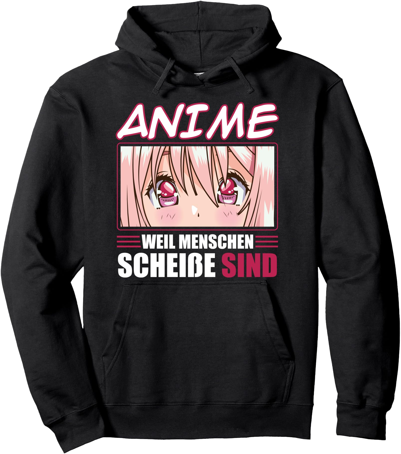 Anime merch - Because people are anime Pullover Hoodie