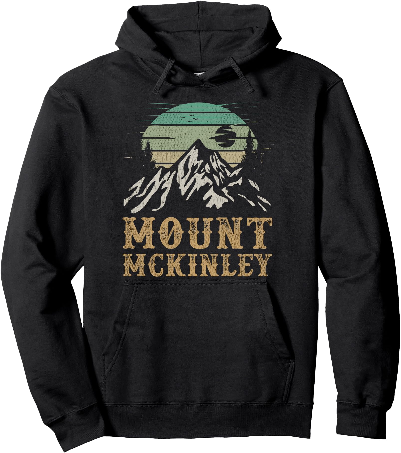 Mt. McKinley National Park Merch Hiking Mount Mc Kinley Pullover Hoodie
