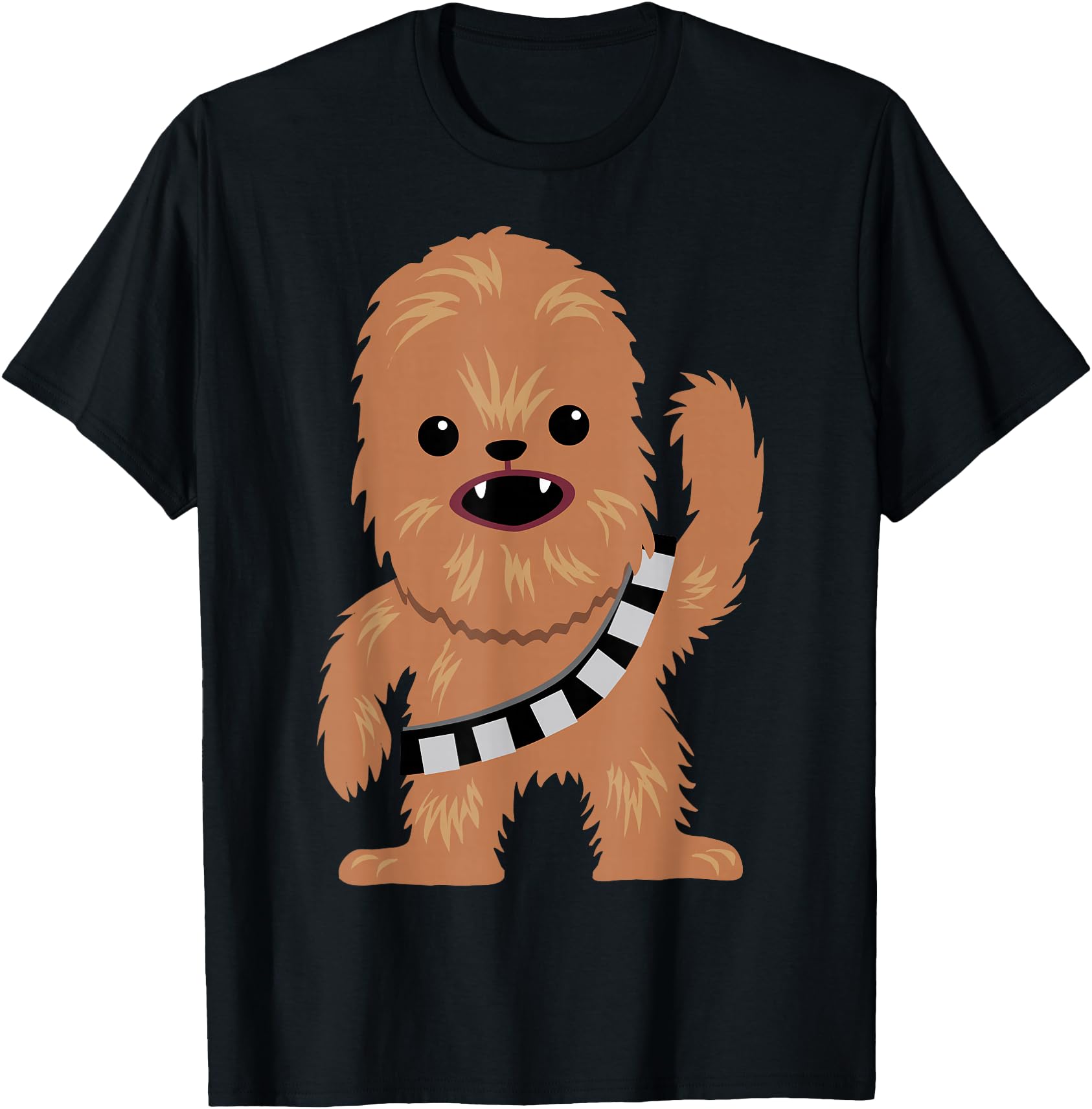 Star Wars Chewbacca Cutie Cartoon Chewie Graphic T-Shirt