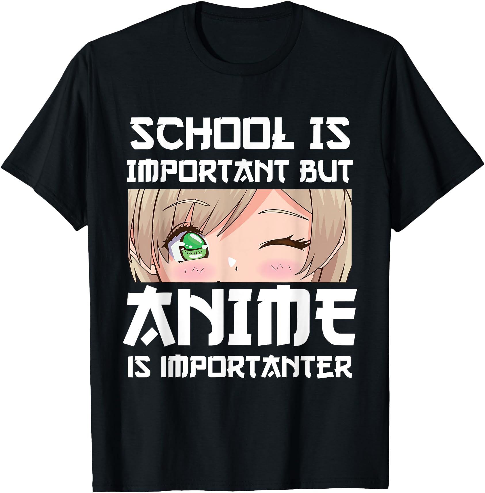 Anime Merch School Is Important But Anime is Importanter