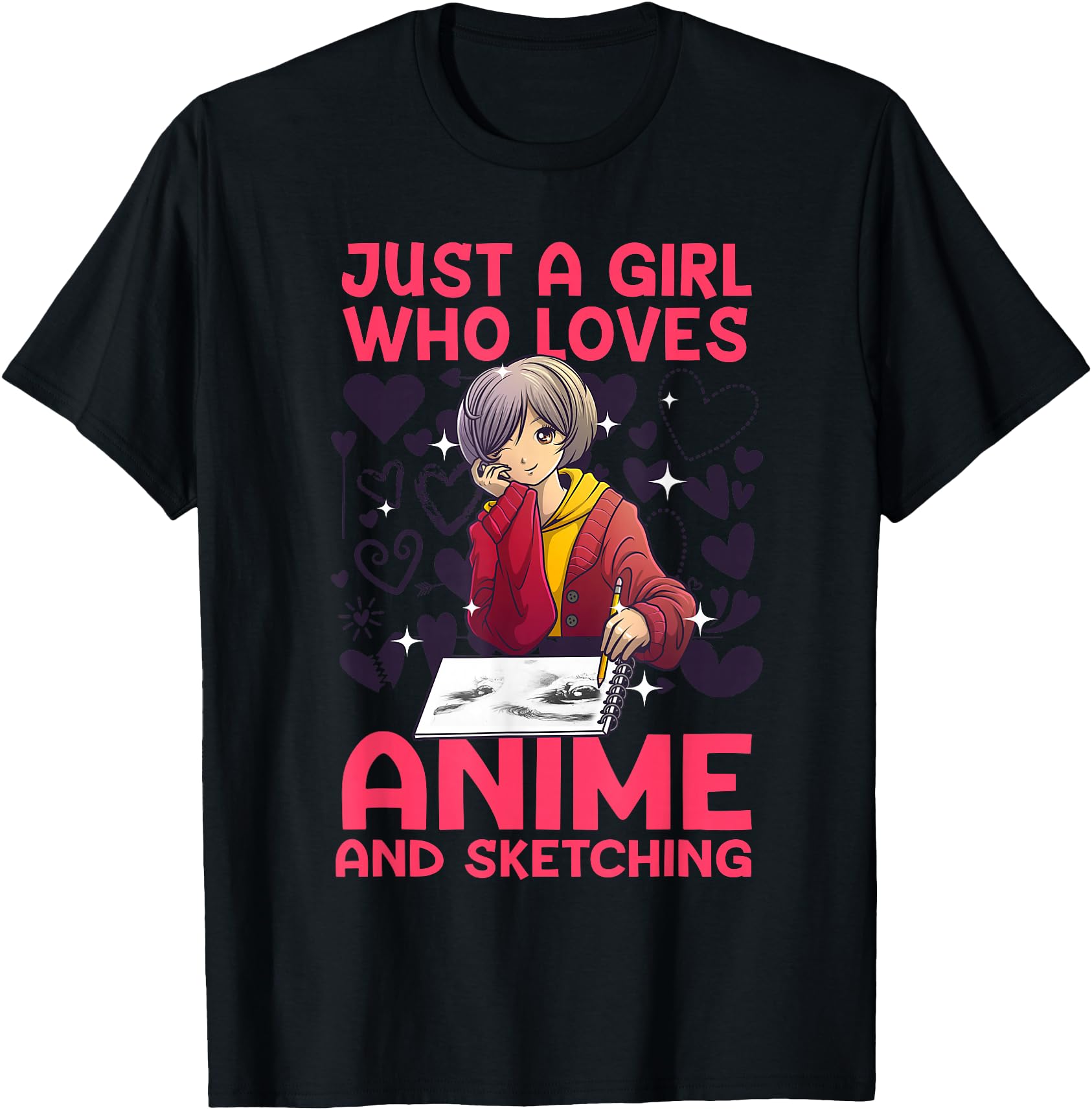 Anime Art For Women Teen Girl Anime Merch Sketch Anime Lover