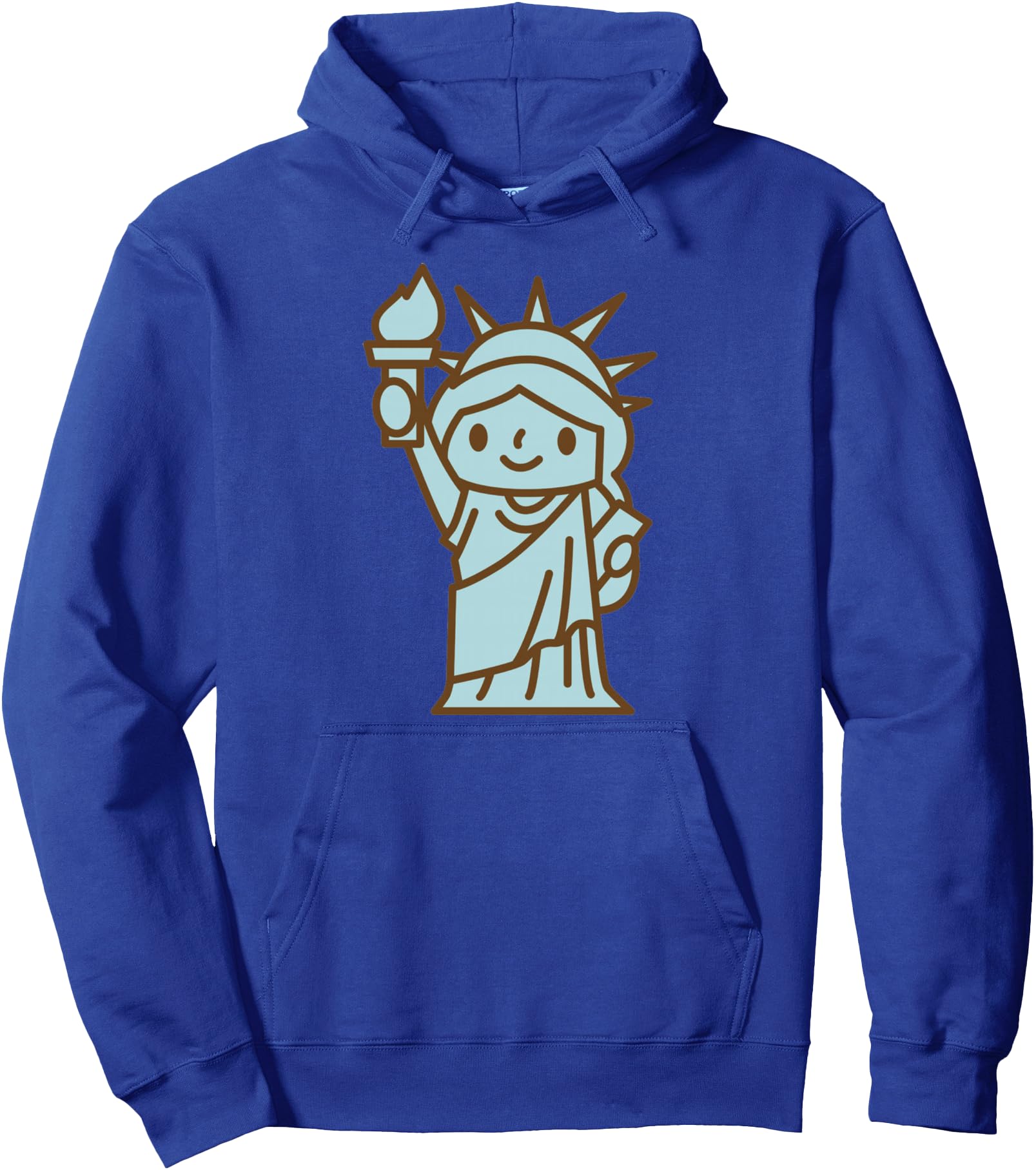 Liberty Statue I Love New York Girl Pullover Hoodie