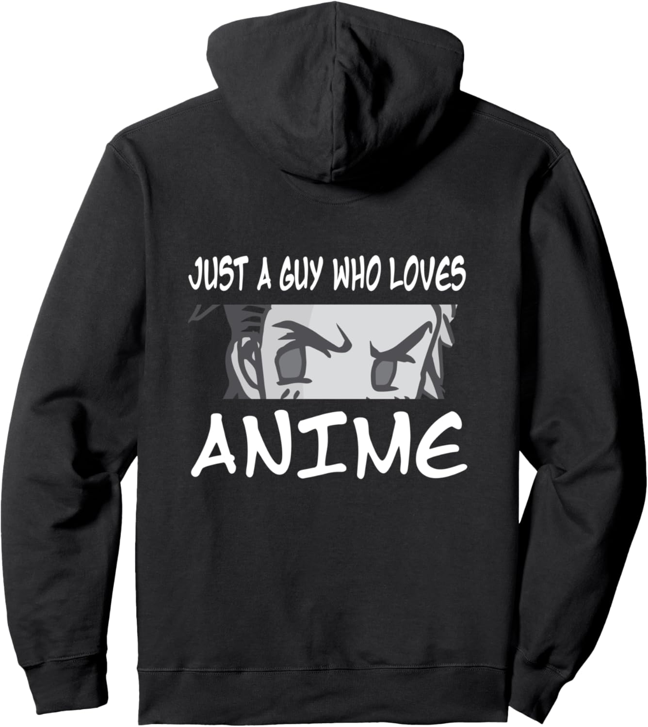 Anime Gifts for Teen Boy Just A Guy Who Loves Anime Pullover Hoodie
