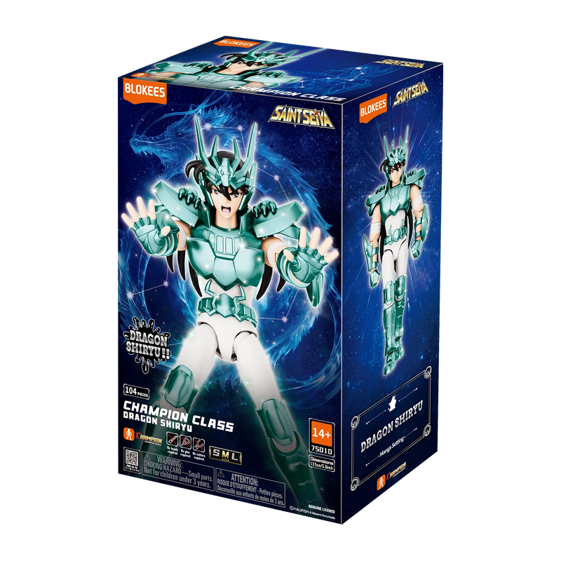 Blokees: Saint Seiya - Champion Class - 09 Dragon Shiryu