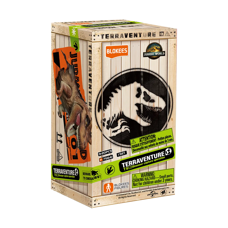Blokees: Jurassic World - Terraventure - TS-01 Dinosaur Capture Operation - Blind Box