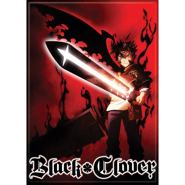 Black Clover: Asta with Big Sword Magnet