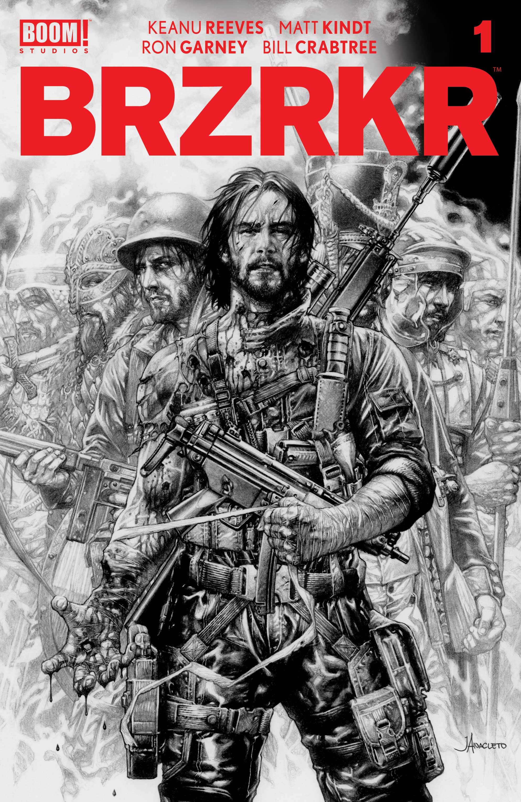 BRZRKR (BERZERKER) #1 SSCO JAY ANACLETO TRADE DRESS VARIANT 2021