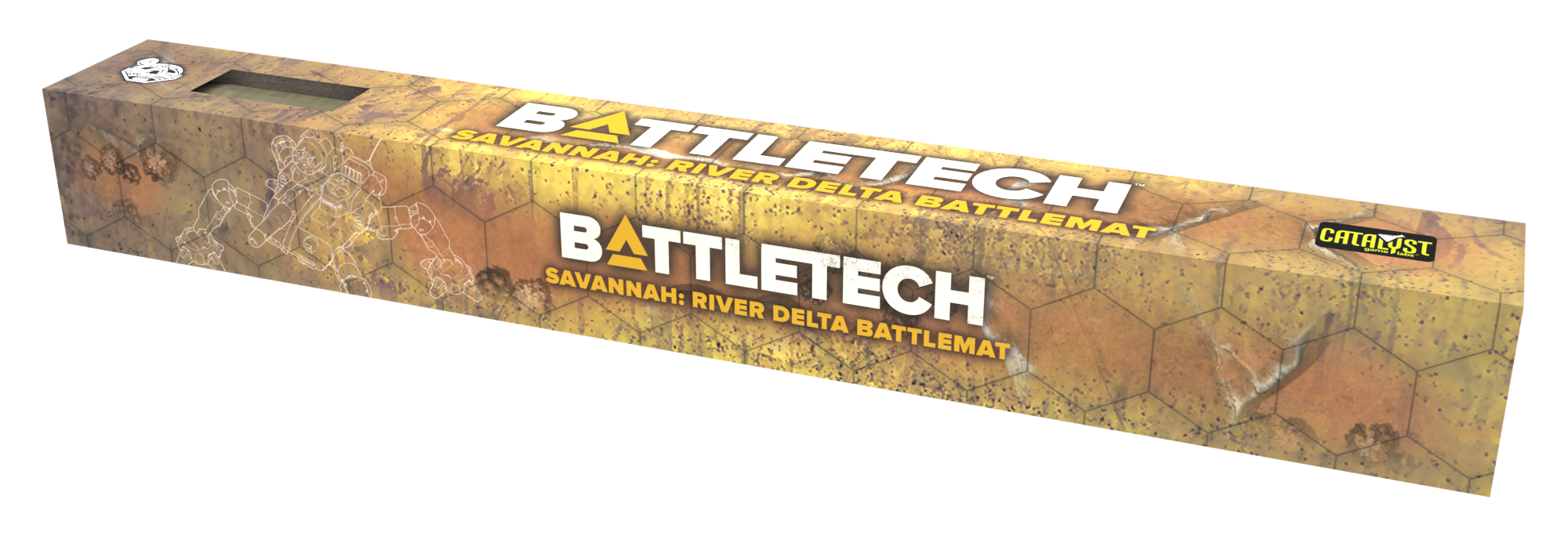 Battletech - Savannah River Delta/City Ruins Battlemat