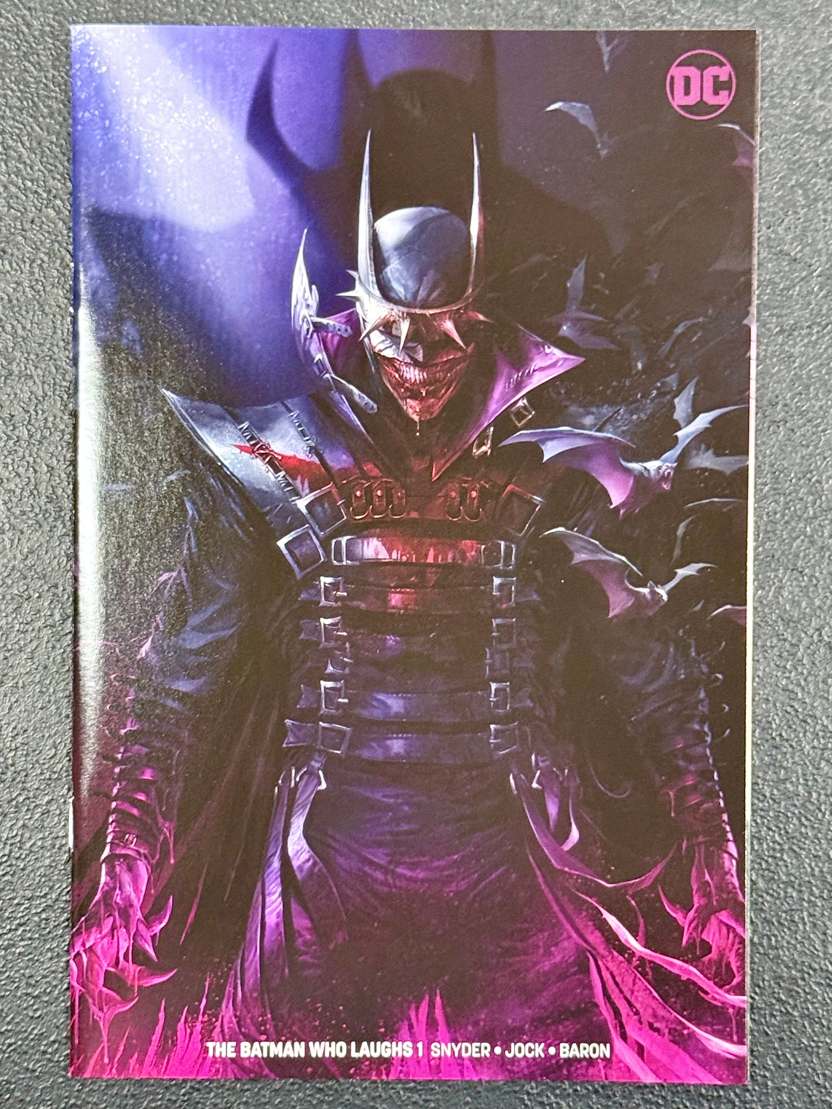 Batman Who Laughs #1 DC Francesco Mattina Virgin Variant Scott Snyder Jock Joker