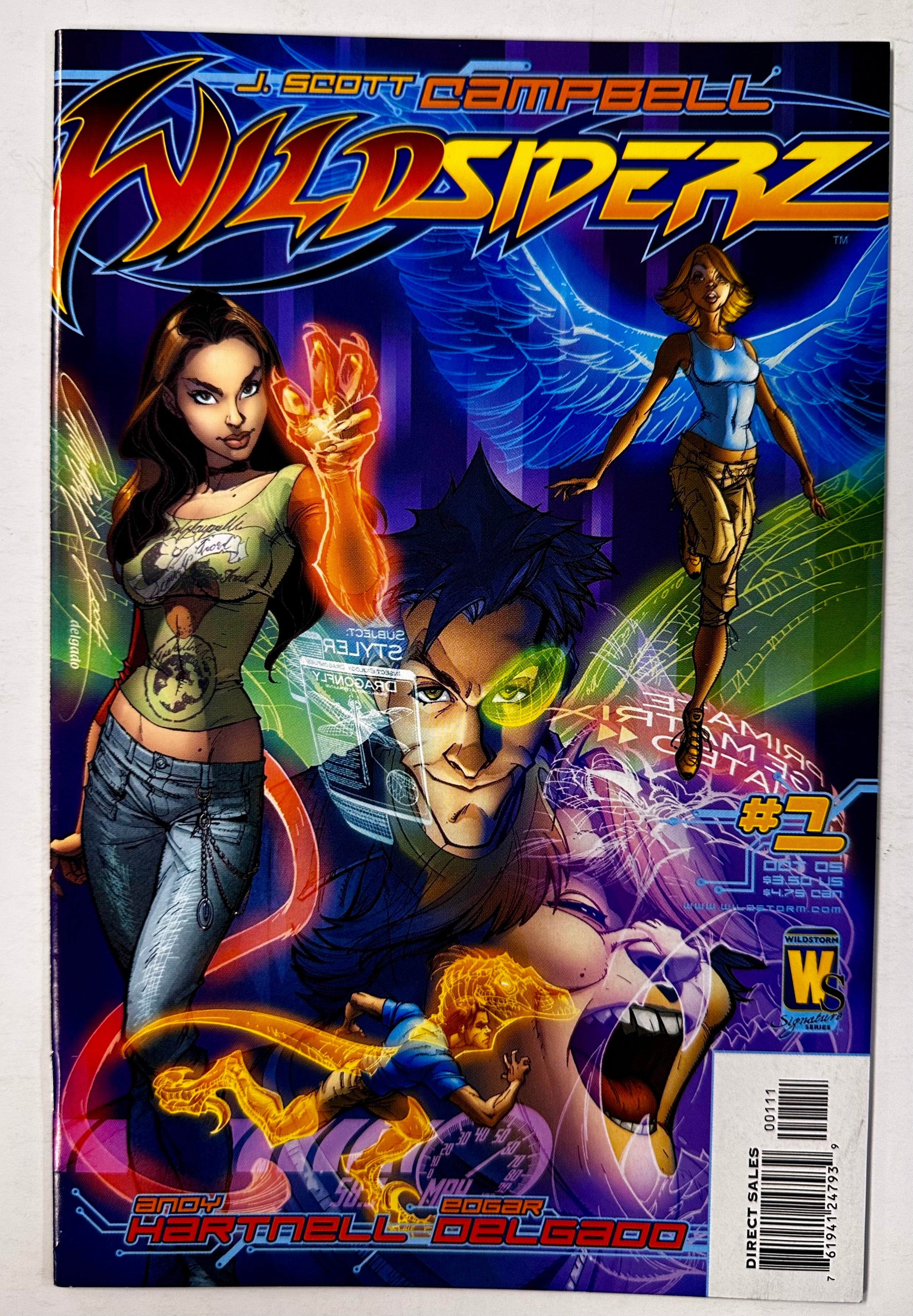 Wildsiderz #1 Team Cover (Wildstorm October 2005) J Scott Campbell