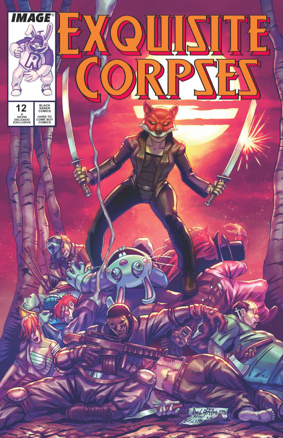 EXQUISITE CORPSES #12 Kevin Delgado   "Wolverine #1" Ltd 400 w/COA