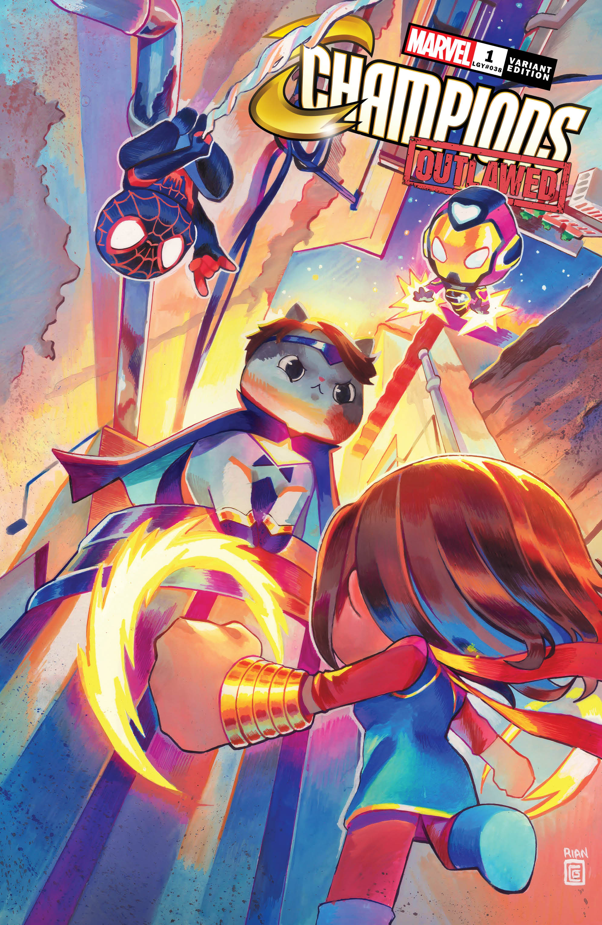 CHAMPIONS #1 SSCO RIAN GONZALES VARIANT 2020