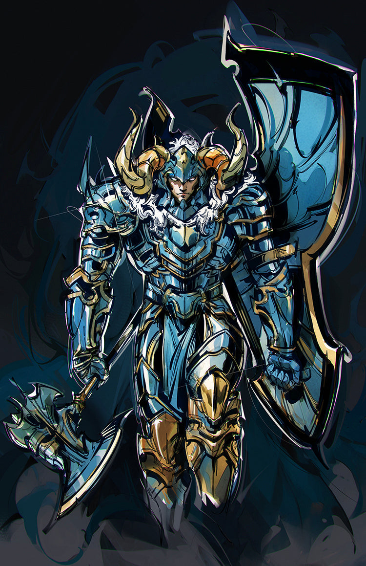 FAME: CHUGONG SOLO LEVELING - VIKTOR MILLER GAUSA IRON COVER A LTD 100 MEGACON 2026 EXCLUSIVE - Preorder