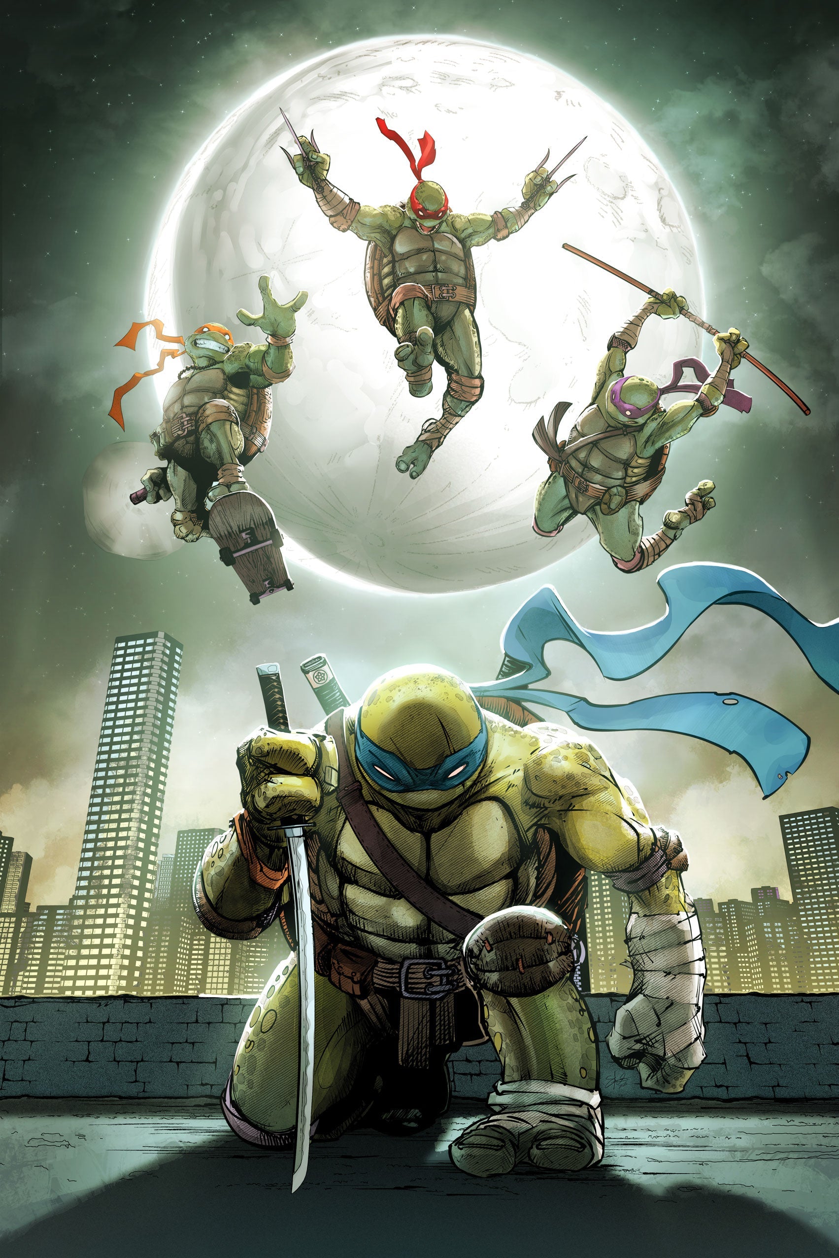 TEENAGE MUTANT NINJA TURTLES #20 300th ISSUE SPECIAL - STAN YAK COVER A VIRGIN VARIANT KNIGHT OF COMICS SDCC 2026 EXCLUSIVE LTD 600