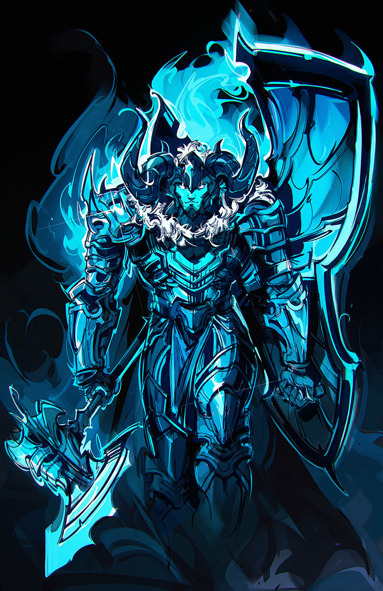 FAME: CHUGONG SOLO LEVELING - VIKTOR MILLER GAUSA IRON COVER B LTD 50 MEGACON 2026 EXCLUSIVE - Preorder