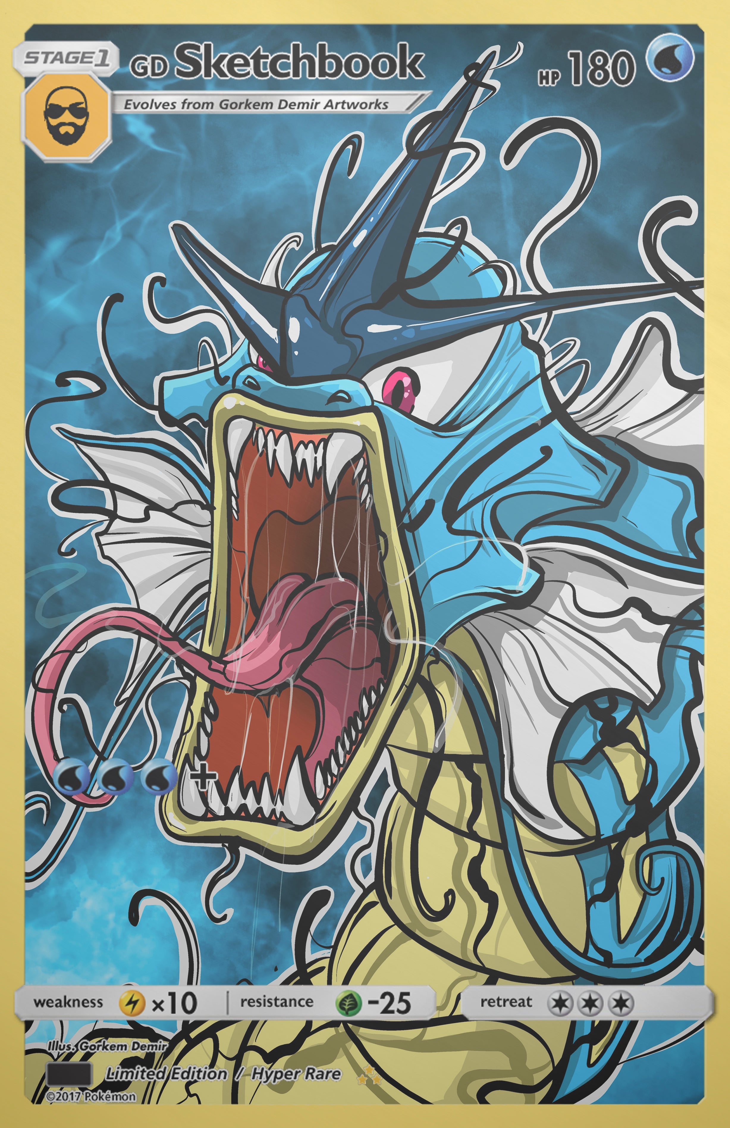 GORKEM DEMIR SKETCHBOOK - GYAMIZED HOLOFOIL VARIANT NYCC 2025 EXCLUSIVE