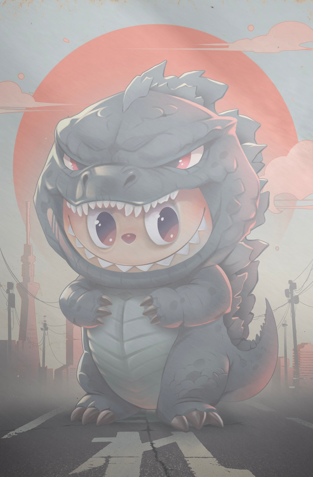 FAME: KASING LUNG COLOSSAL MONSTER (Creator of the Labubu) - KATYA SINYUKHINA FOIL HEROESCON 2025 EXCLUSIVE