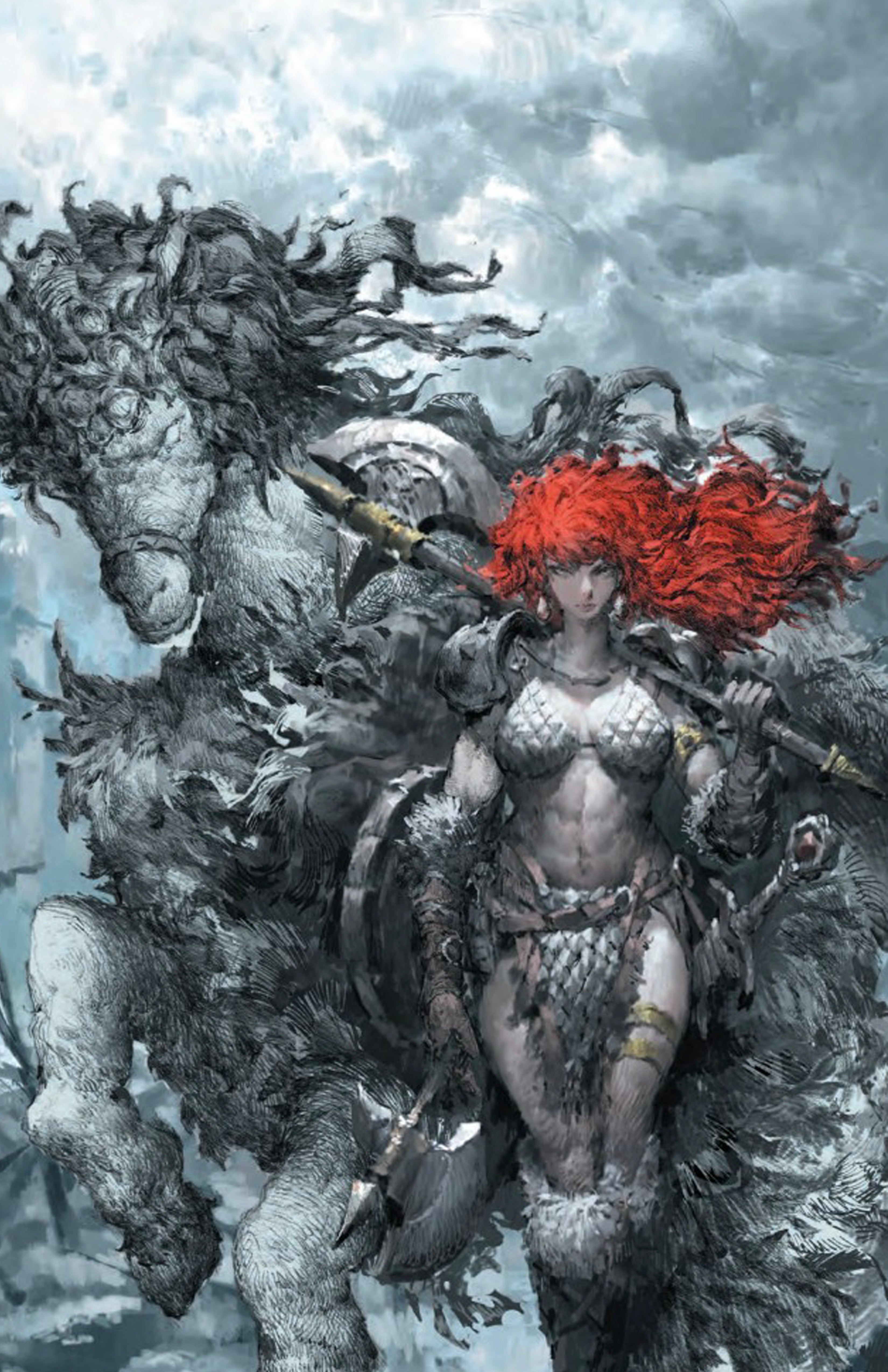 RED SONJA NOIR #1 - DONGHEE KIM WRAPAROUND COVER A HEROSCON 2025 EXCLUSIVE