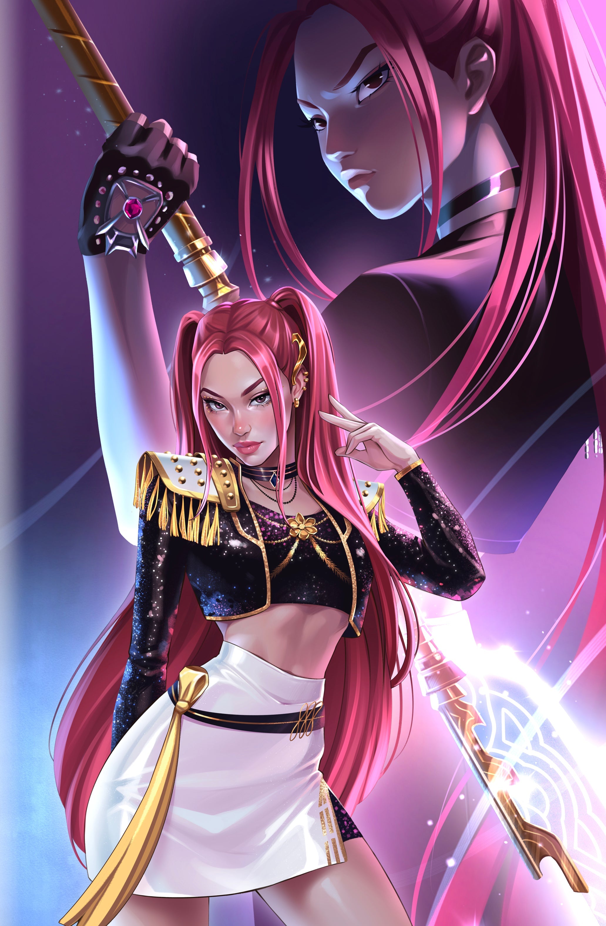 KPOP DEMON HUNTERS "MIRA" ARTBOOK - KATYA SINYUKHINA VIRGIN VARIANT MEGACON 2026 EXCLUSIVE