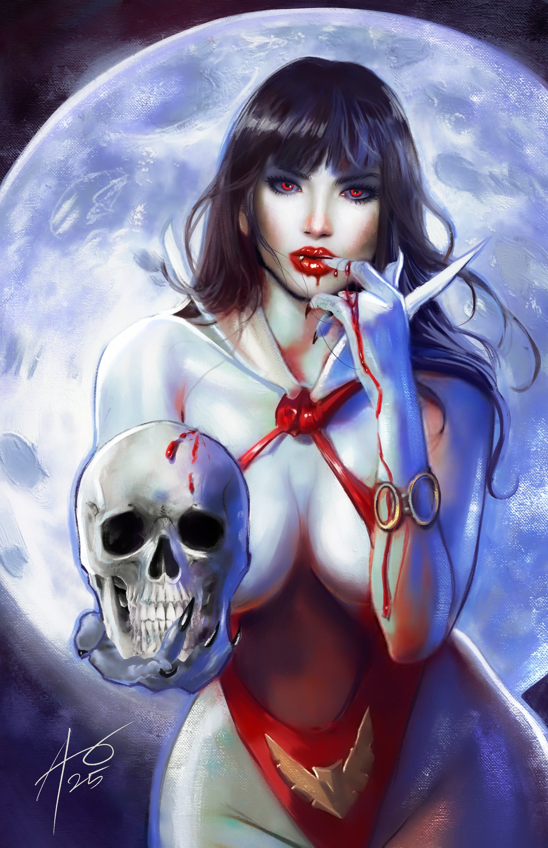VAMPIRELLA HALLOWEEN HORROR #1 - RUDY AO COVER A NYCC 2025 EXCLUSIVE