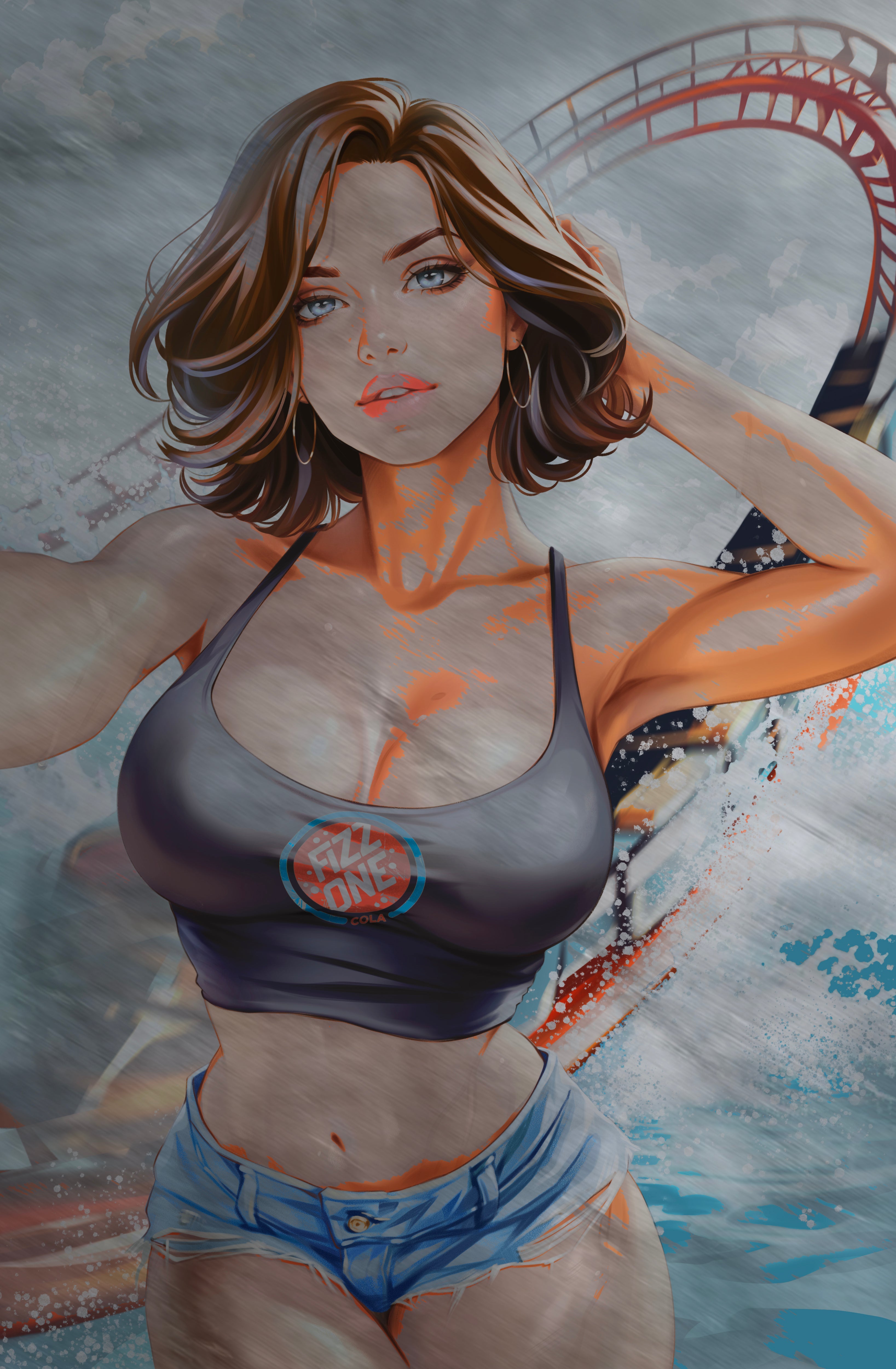 POP KILL #1 - KATYA SINYUKHINA COVER A METAL VARIANT LTD 10 MEGACON 2026 EXCLUSIVE - Preorder