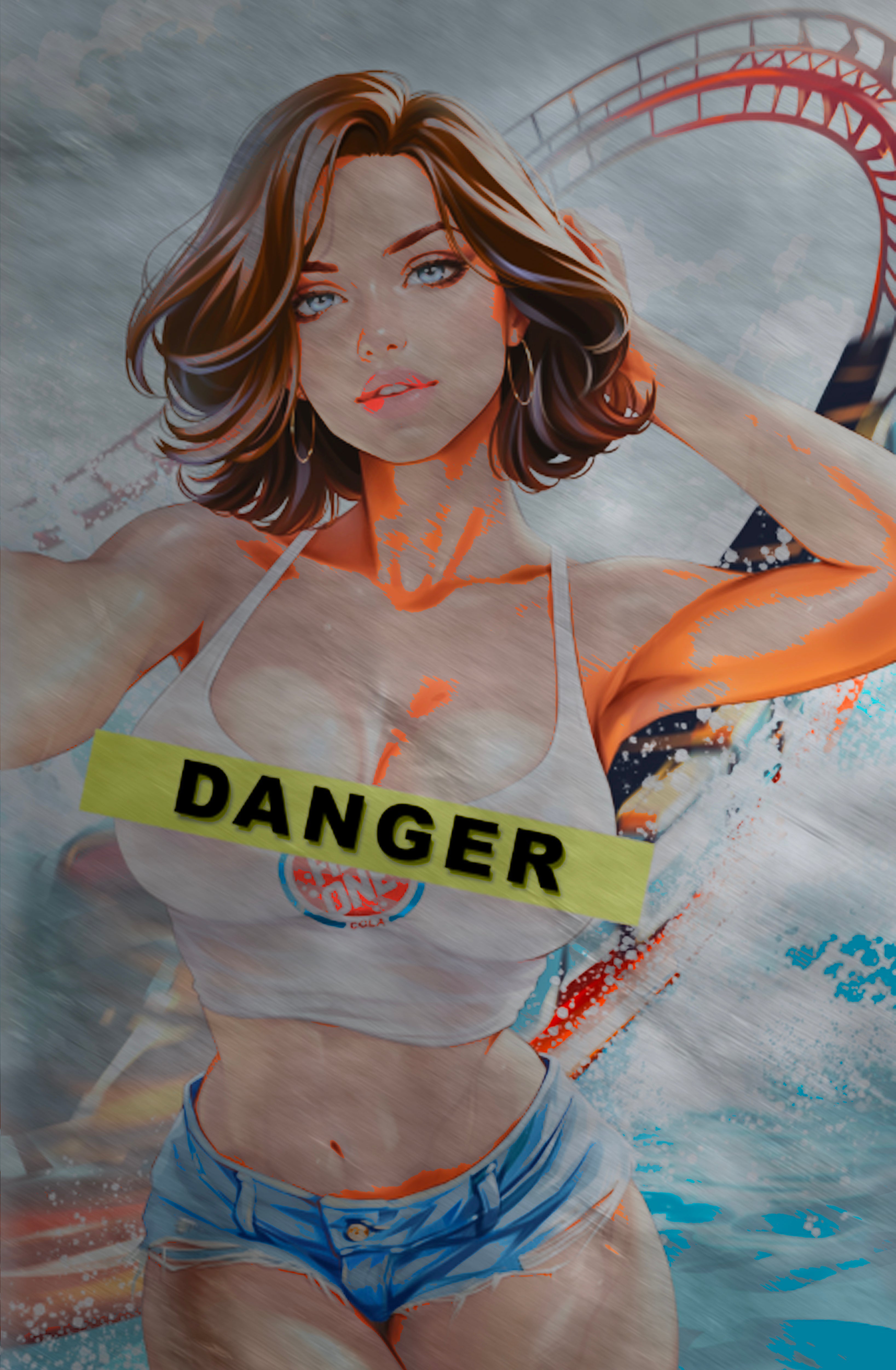 POP KILL #1 - KATYA SINYUKHINA COVER B METAL VARIANT LTD 10 MEGACON 2026 EXCLUSIVE - Preorder